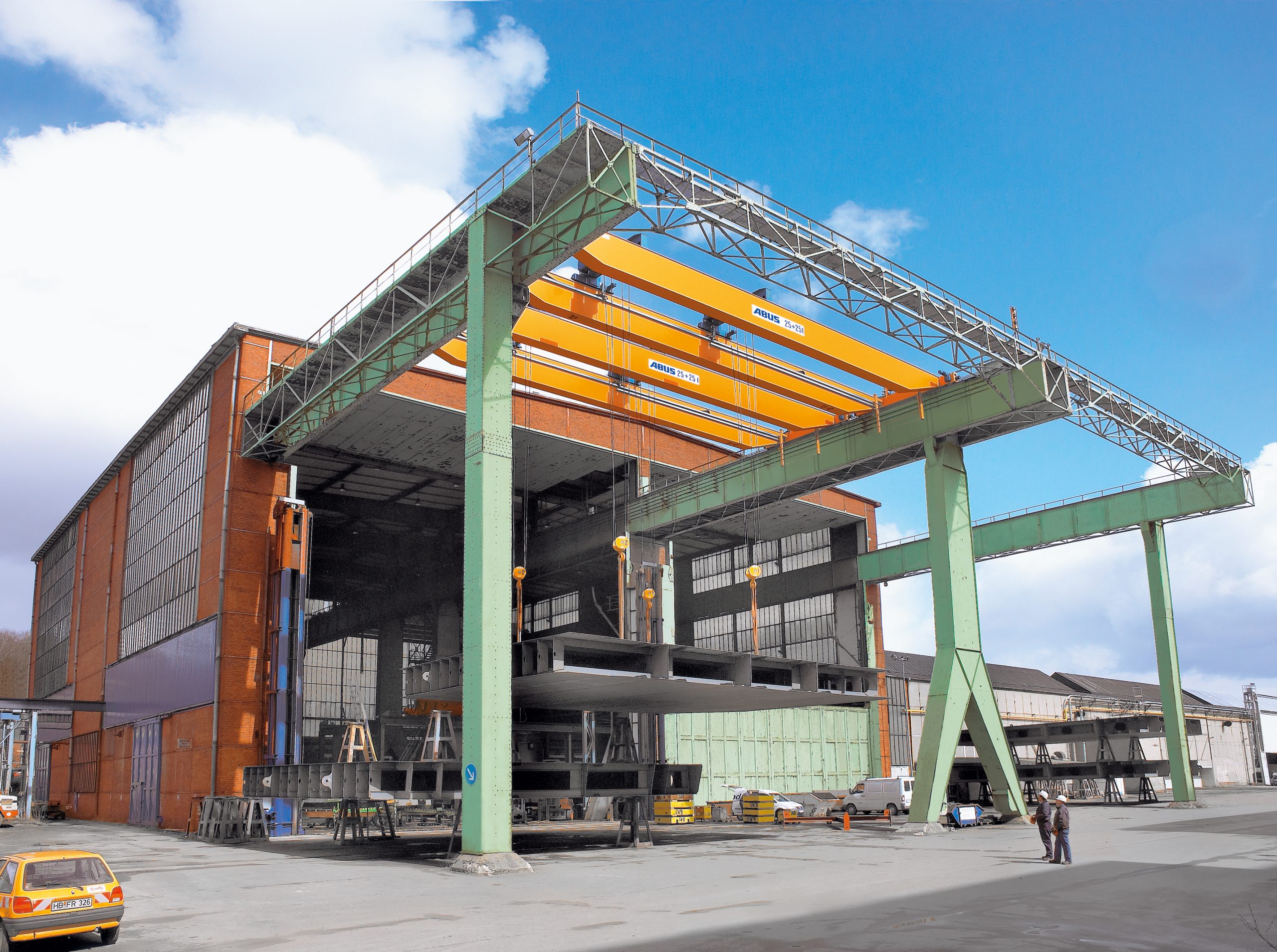 Fallas en grúas puente industriales ABUS en México